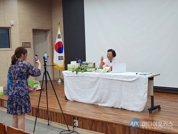 방송 모습(사진=영월군) 방송 모습(사진=영월군)
