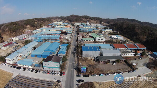 장수농공단지 전경(영주시) 장수농공단지 전경(영주시)