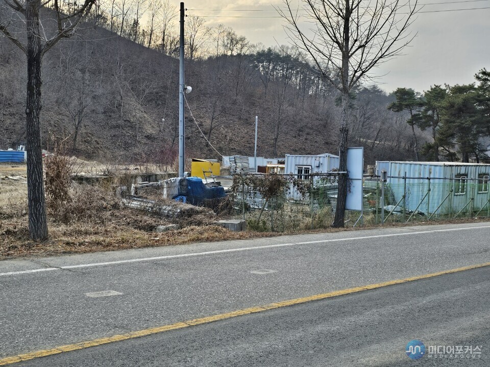 안동시 이천동 일대 농지불법 전용 현장(김병호 논설주간) 안동시 이천동 일대 농지불법 전용 현장(김병호 논설주간)